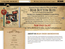 Tablet Screenshot of bearcreeksmokehouse.com